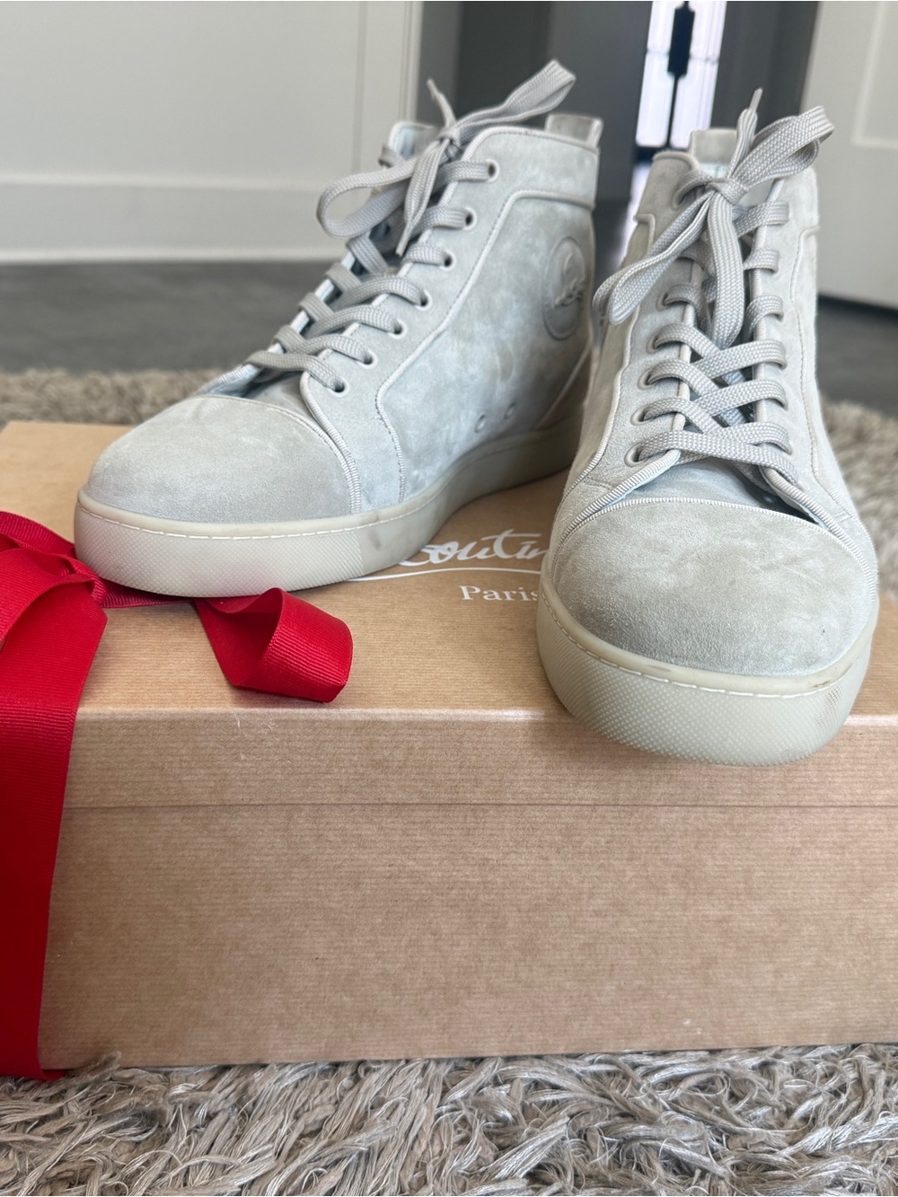 AUTHENTIC CHRISTIAN LOUBOUTIN LOUIS ORLATO FLAT SNEAKERS